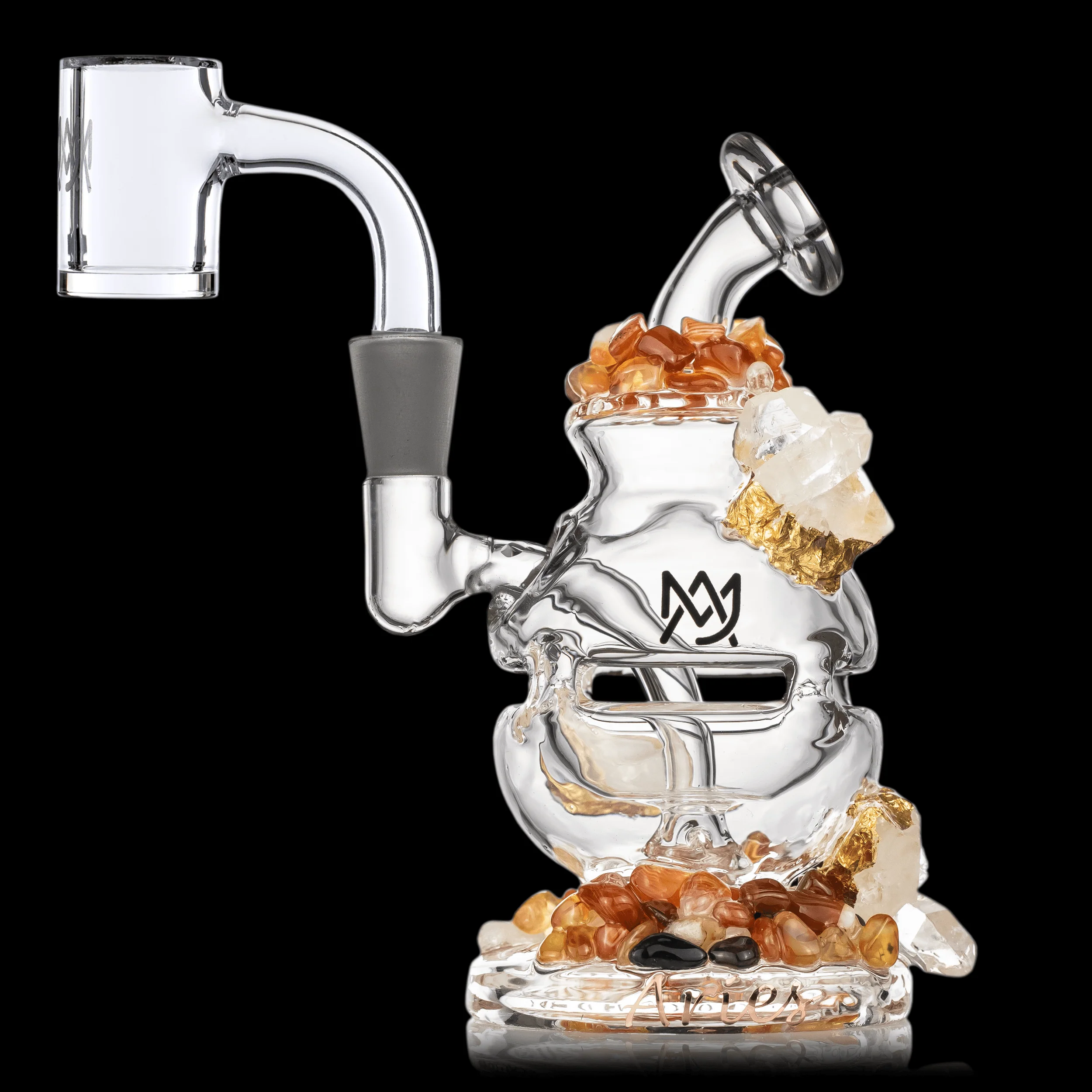 Aries Royale Mini Dab Rig - MJA x Alchemy Charm