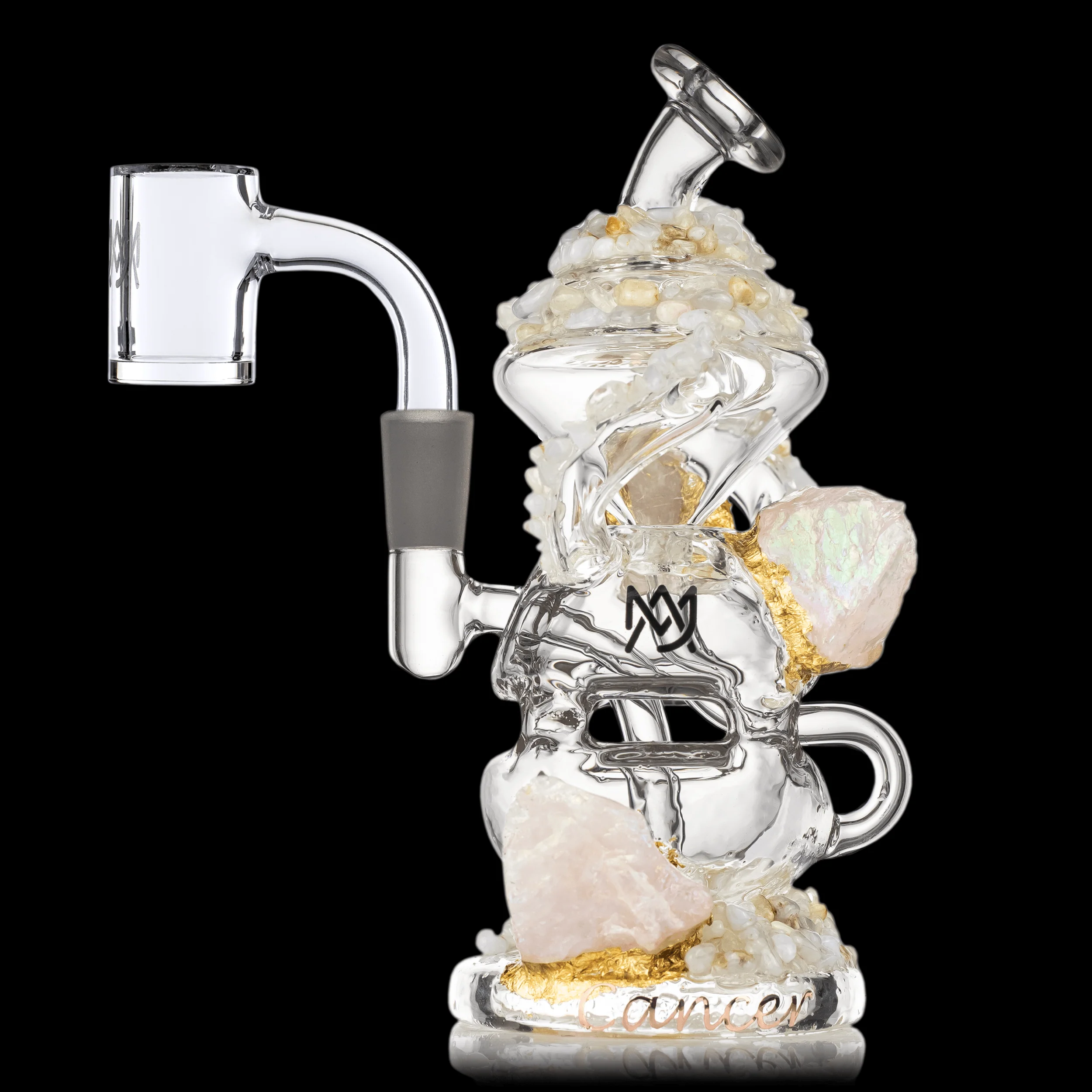 Cancer Infinity Mini Dab Rig - MJA x Alchemy Charm