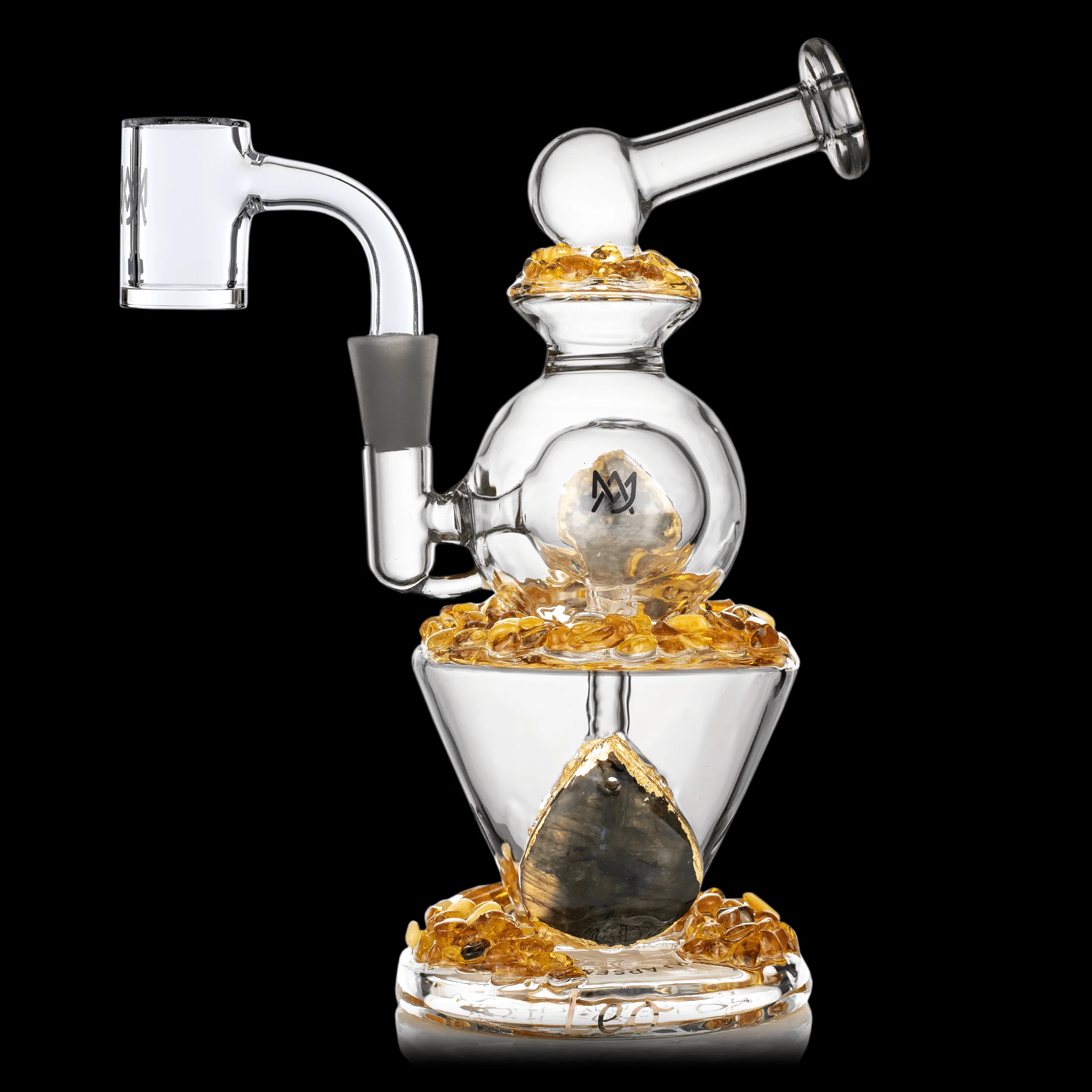 Leo Gemini Mini Dab Rig- MJA x Alchemy Charm