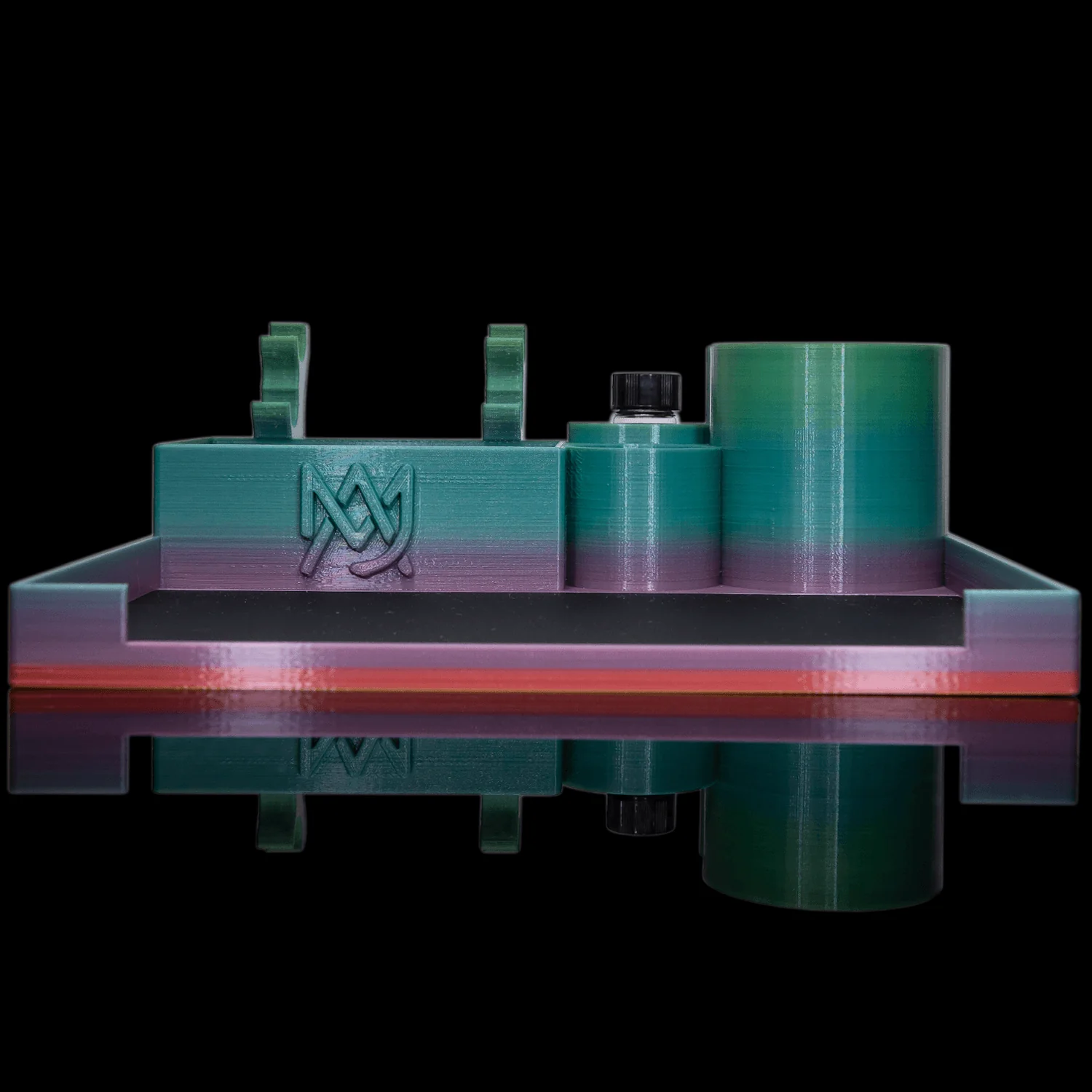 MJ Arsenal X Official Dab Tray (Rainbow Blue) - Image 3
