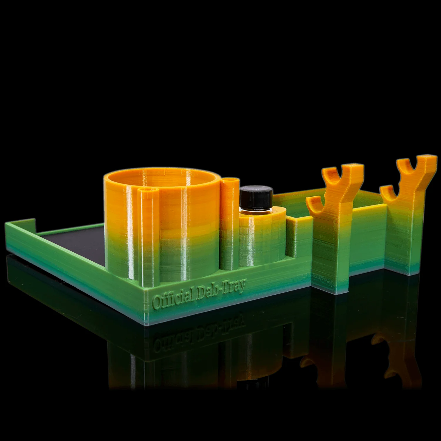 MJ Arsenal X Official Dab Tray (Rainbow Orange) - Image 6