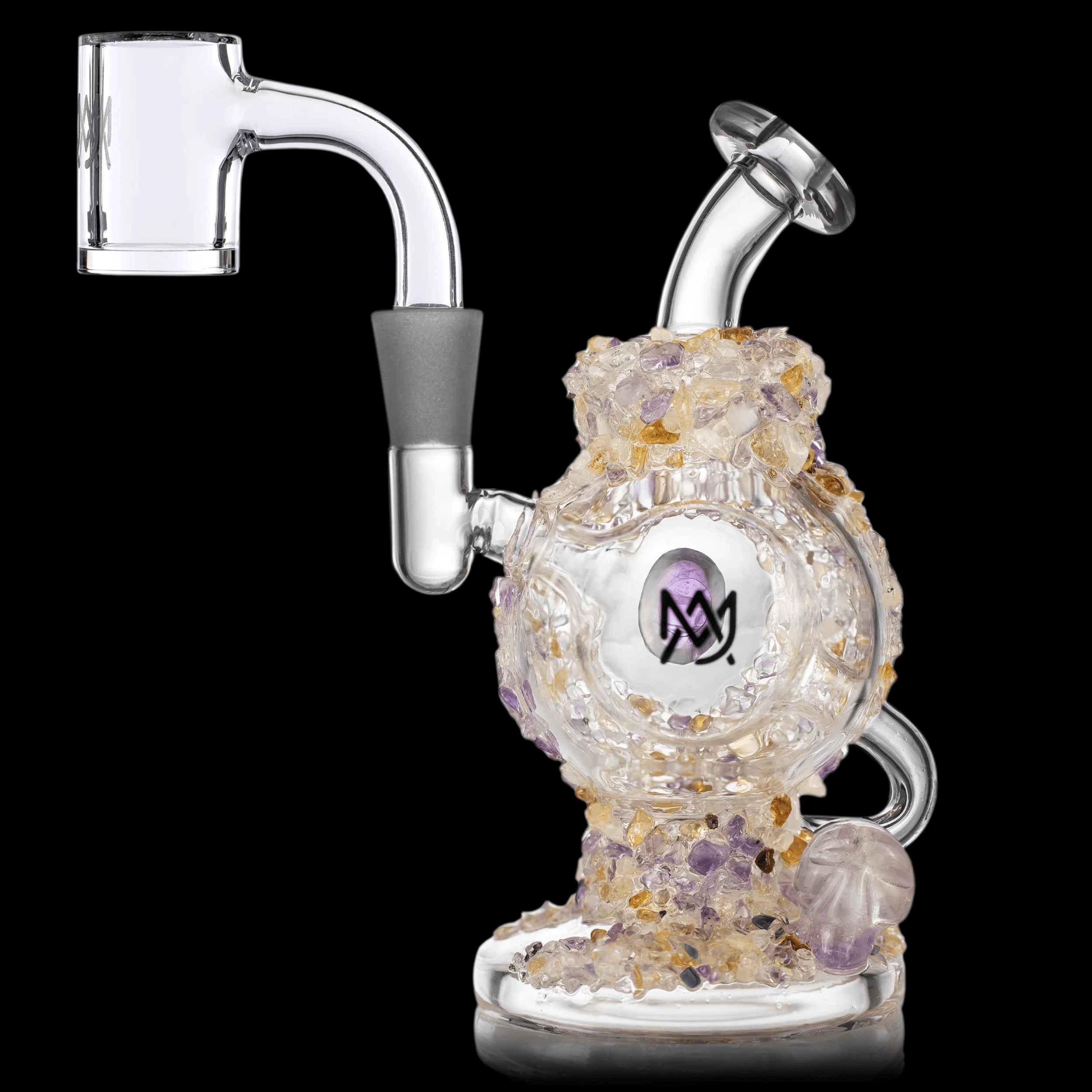 MJA X Alchemy Charm Atlas Mini Rig (Amethyst)