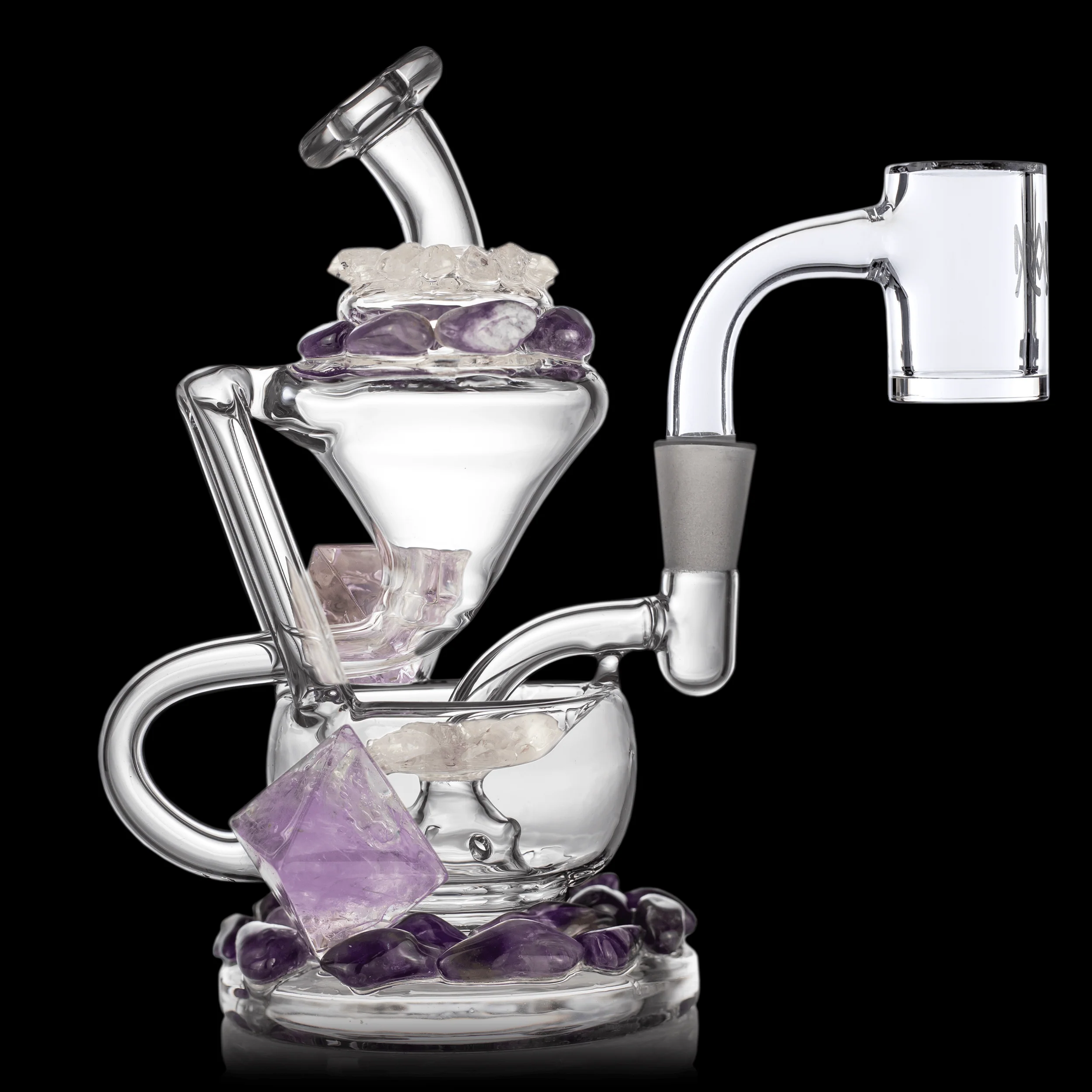 MJA X Alchemy Charm Claude Mini Rig (Amethyst) - Image 2