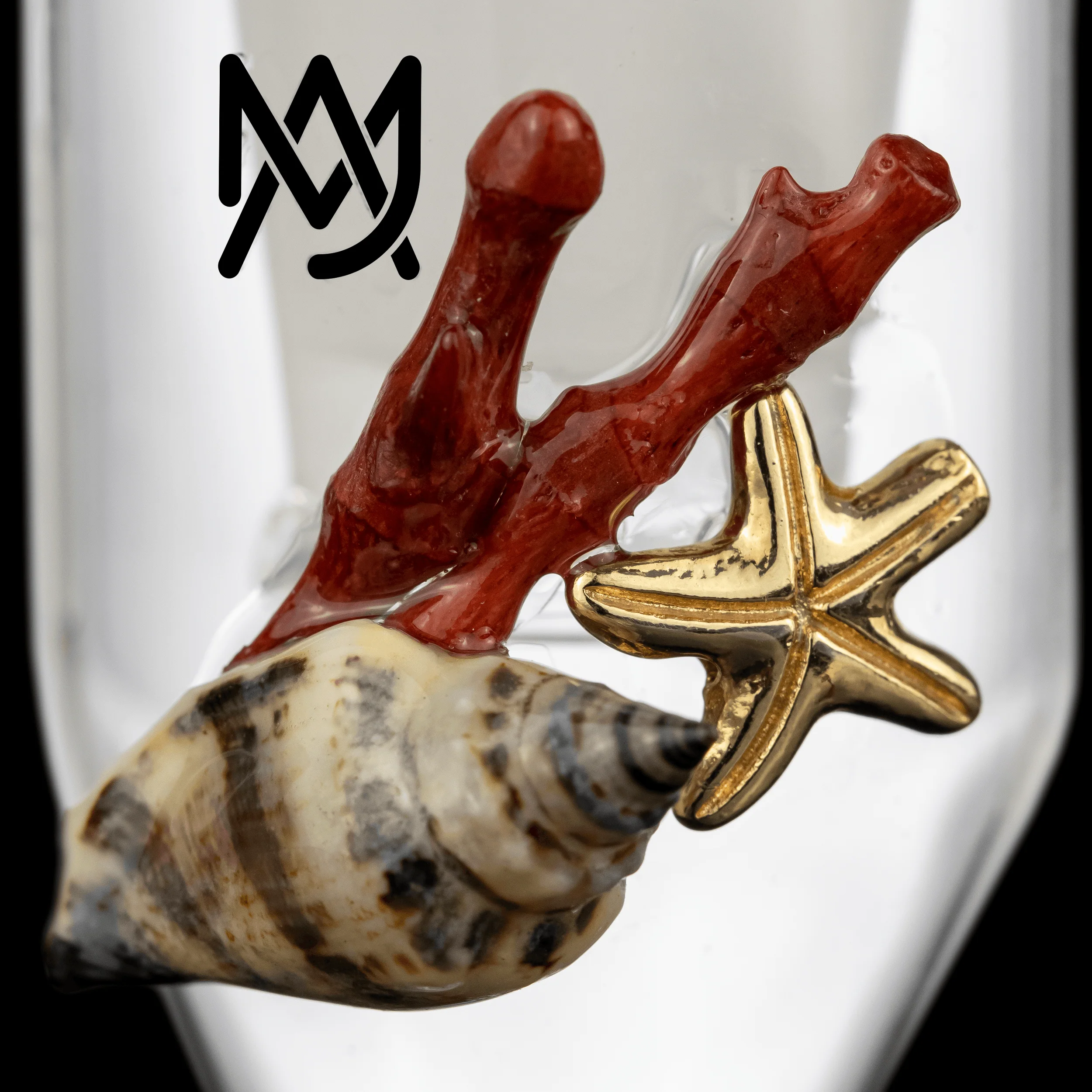 MJA X Alchemy Charm Reclaim Catcher- LE Coral Collection - Image 3