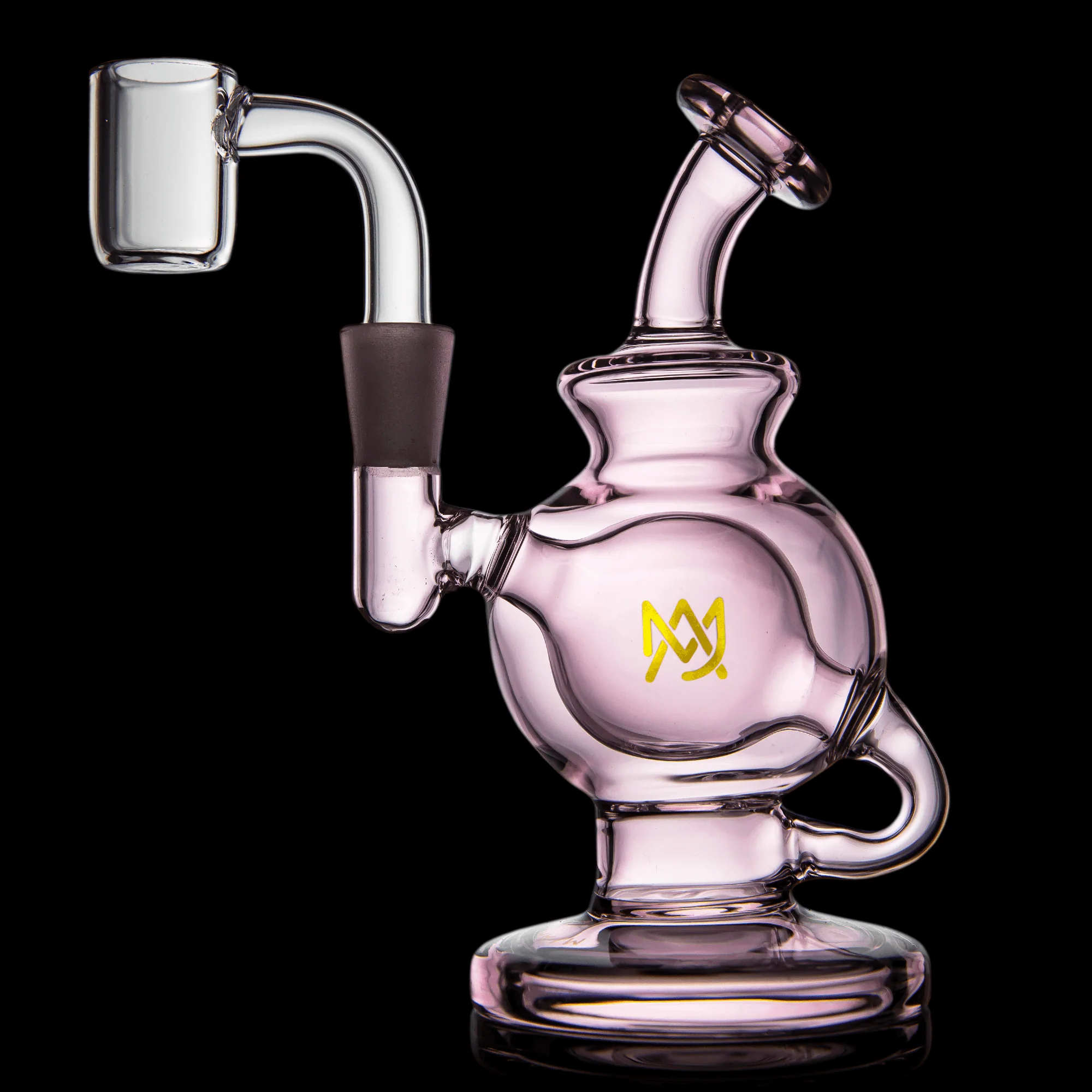 Pink Atlas Mini Dab Rig (Rosewood)