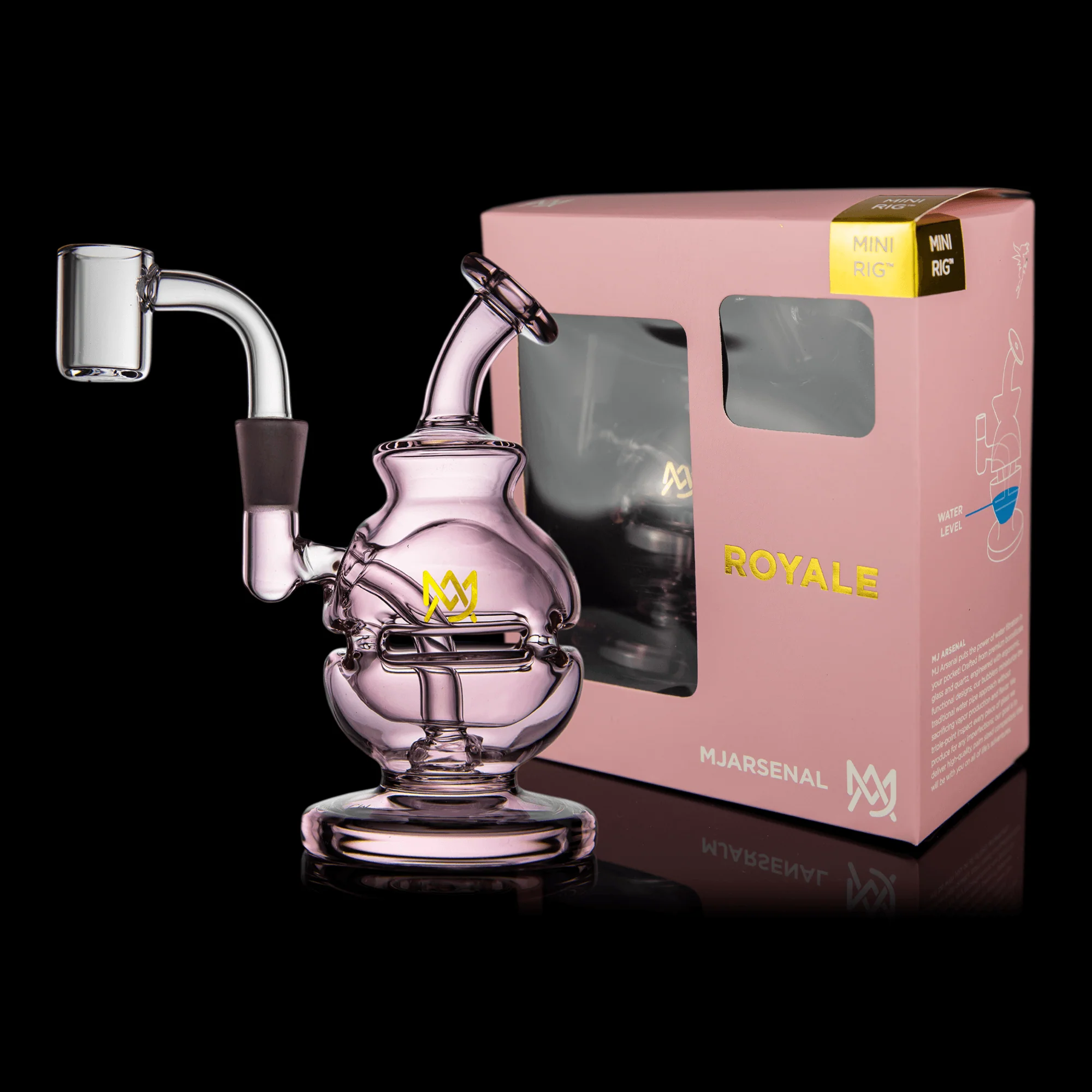 Pink Royale Mini Rig (Rosewood) - Image 3