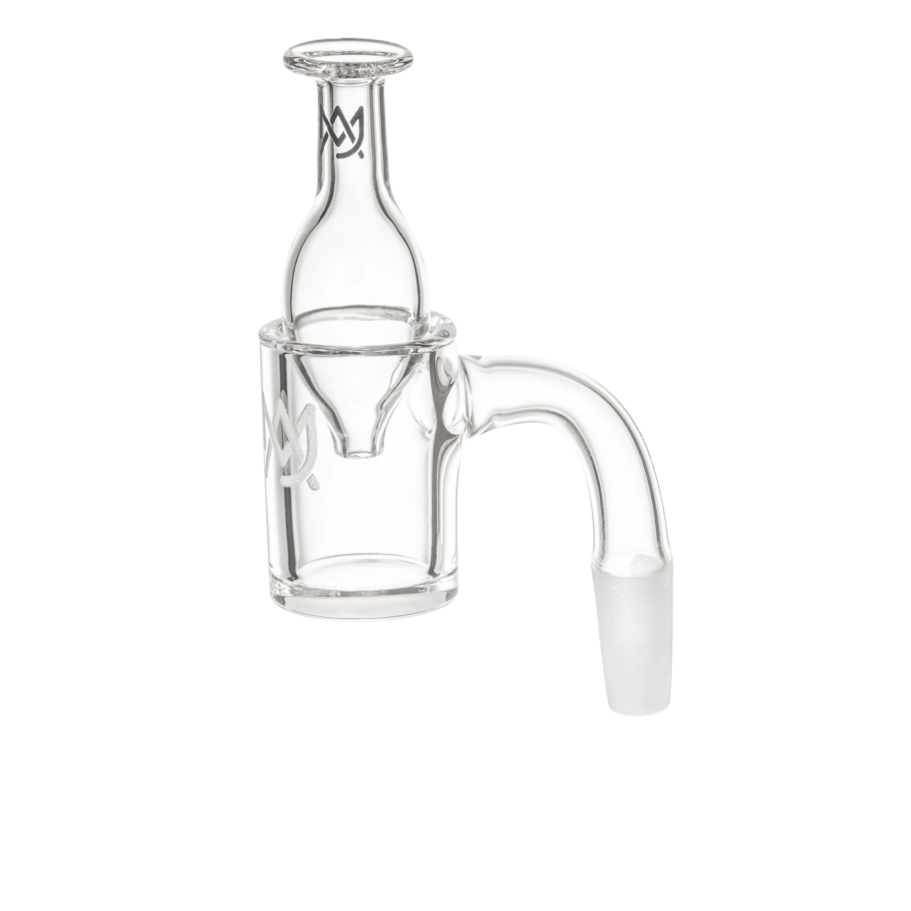 Premium Full Weld Clear Quartz Banger (10mm) - Image 2