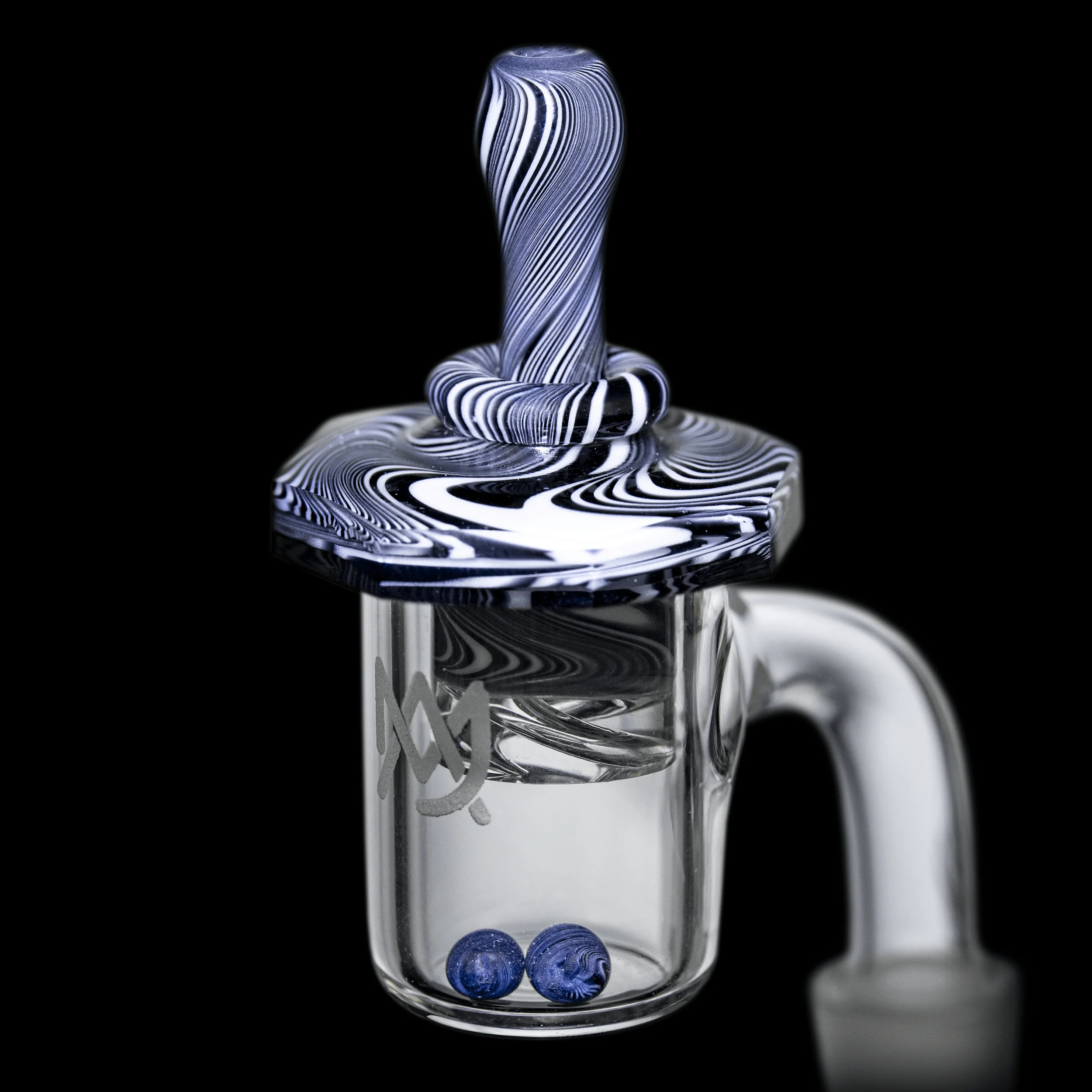 Simpal Glass Spinner Carb Cap 0010