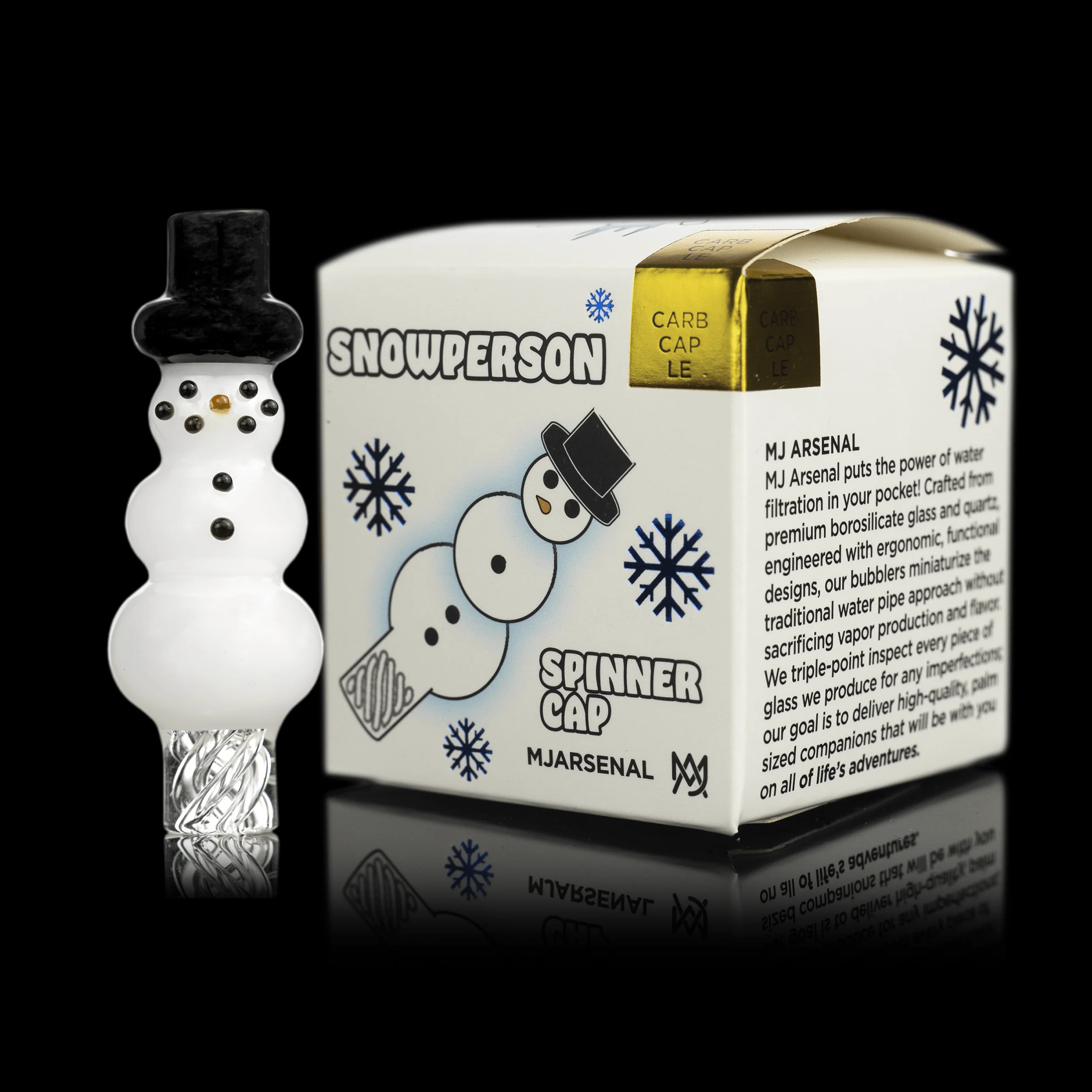 Snowperson Spinner Carb Cap - Image 5