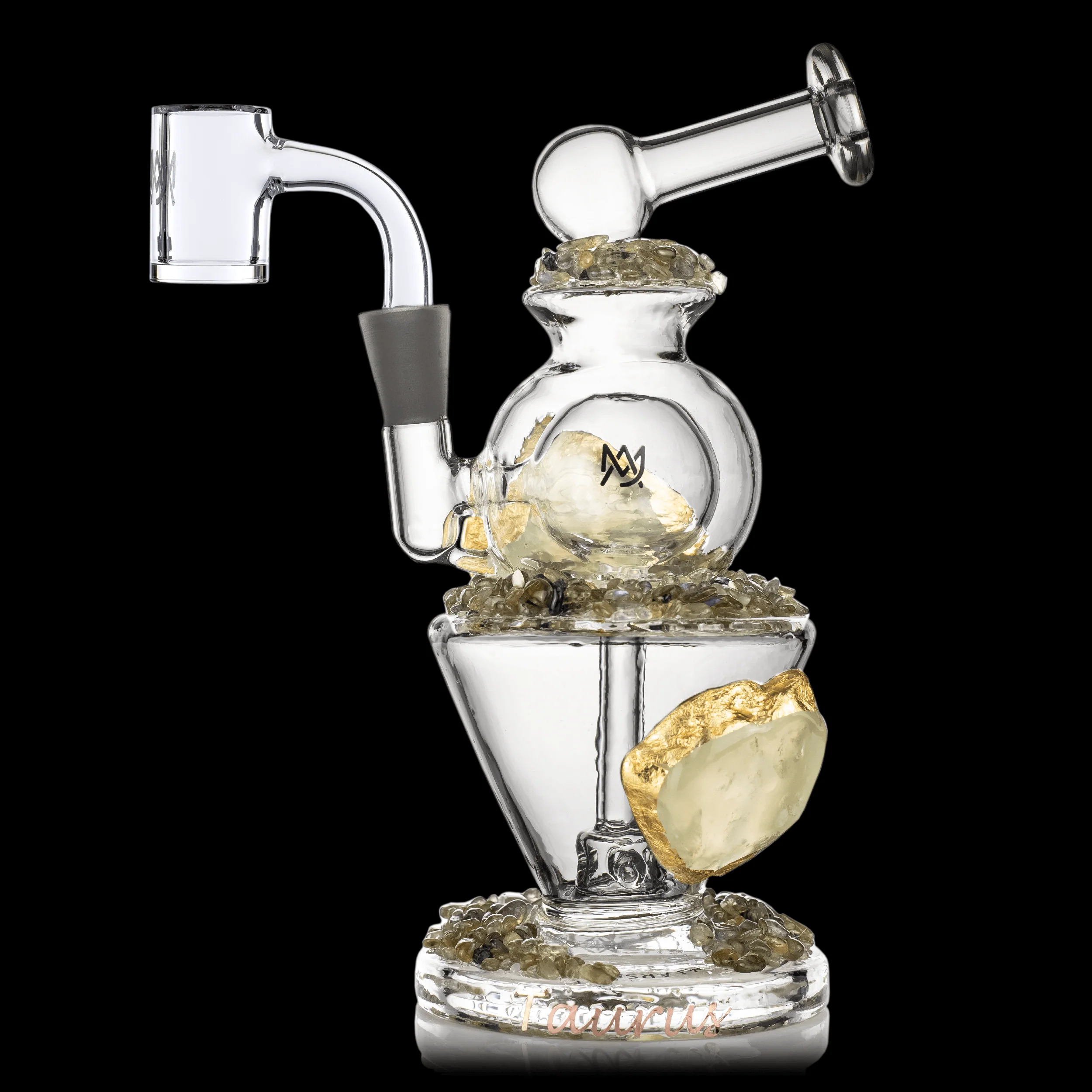Taurus Gemini Mini Dab Rig- MJA x Alchemy Charm