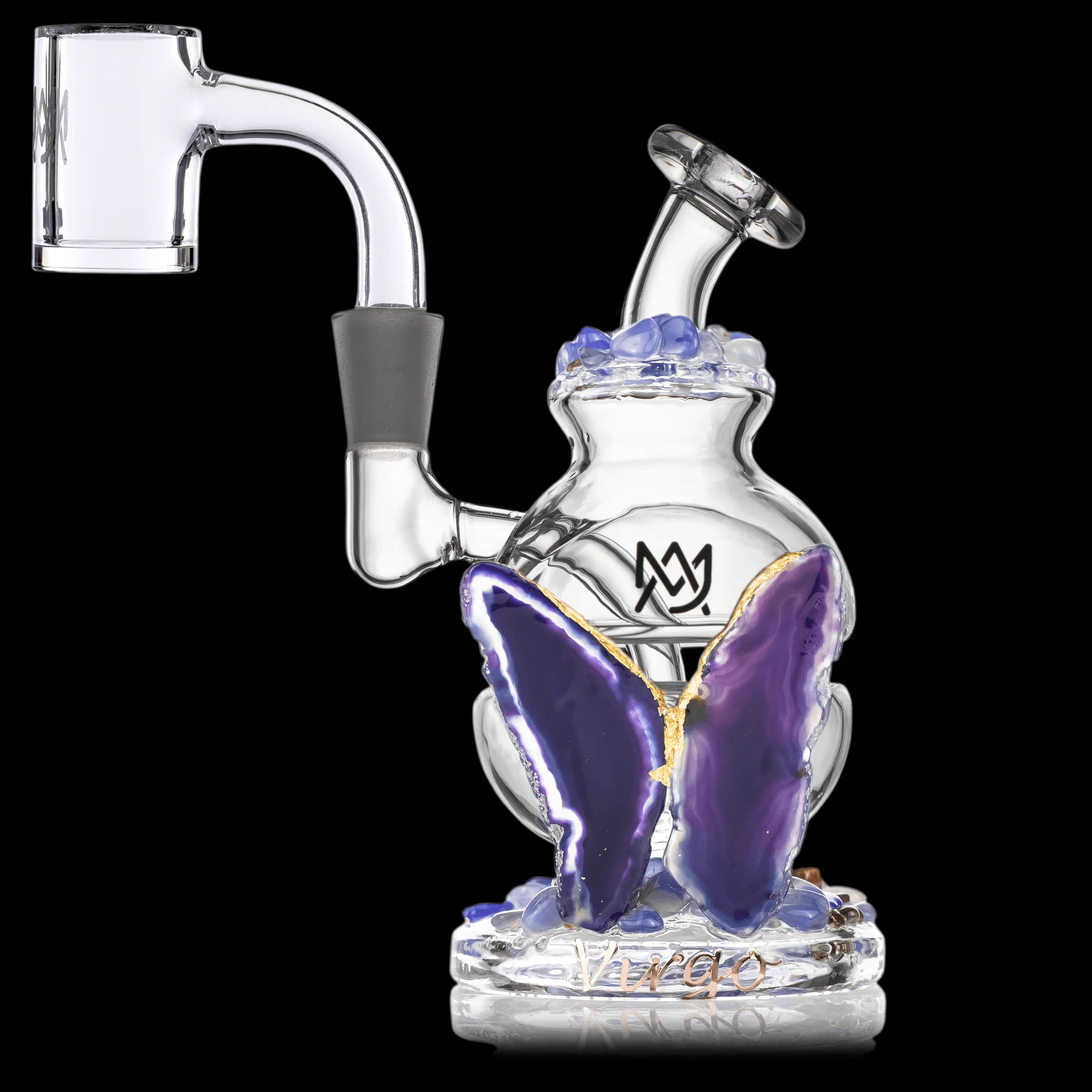 Virgo Royale Mini Dab Rig- MJA x Alchemy Charm
